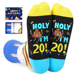 20th Birthday Gifts for Her Him, Gifts for 20 Year Old Women Men, Best Cool 20th Birthday Gifts Socks for Male Female