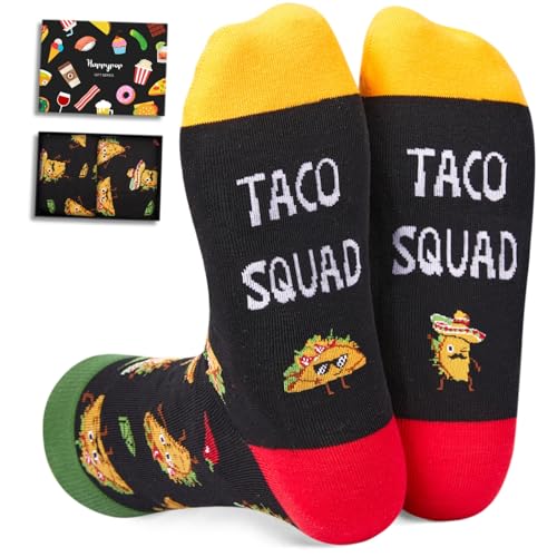 Unisex Taco Socks, Taco Gifts For Men Women, Mexican Socks Mexican Gifts, Cinco De Mayo