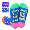 10 Year Old Boy Girl Gift Ideas, Kid Socks Age 10, Presents for 10 Year Old Tween Boys Girls, 10th Ten Year Old Birthday Gifts