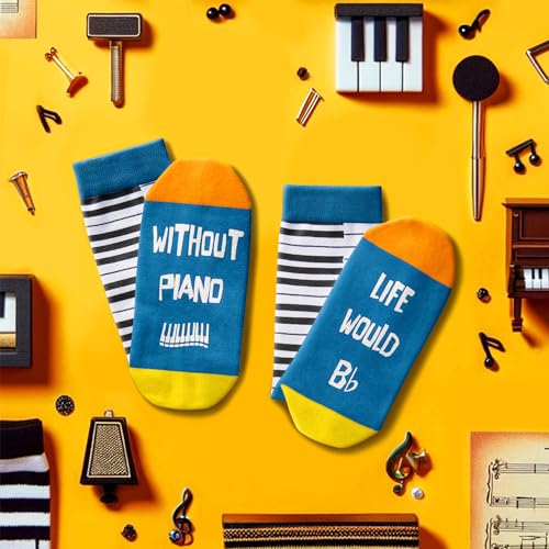 Piano Gifts For Music Lovers, Gifts For Piano Players, Piano Teacher Gift Music Teacher Gifts, Gifts For Musicians, Piano Socks Music Socks