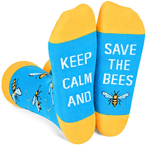 Women's Cute Bee Socks Bee Gifts For Women Mom Funny - Temu