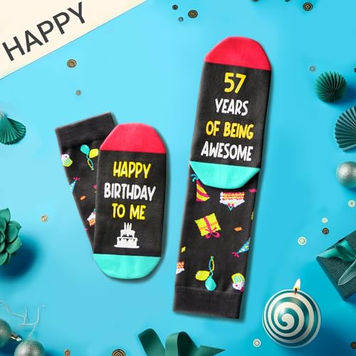 57th Birthday Women Men Gifts for 57 Woman Man Year Old Male Female Him Her