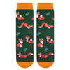 Funny Fox Gifts for Teen Girls, Fox Socks for Kids 4-10 Years