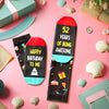 52th Birthday Gifts for Men Women, Socks for 52 Year Old Him Her, 52 Year Old Gifts