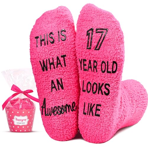 17th Birthday Gifts for 17 Year Old Teen Girl, 17 Year Old Girl Gift Ideas, 17th Birthday Socks