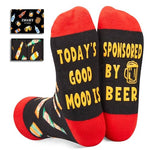 Funny Beer Gifts Drinking Gifts for Men Women, Gifts for Beer Lovers Drinkers, Father’s Day Gifts Ideas for Dad, Beer Socks Stocking Stuffers