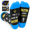 Funny Christian Gifts Men Jesus Pastor Appreciation Gifts, Christian Religious Socks Pastor Jesus Socks