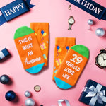 29 Year Old Girl Boy Gifts, Gifts for 29 Year Old Woman Man Female Male, Birthday Socks for Her Him