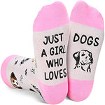 Crazy Socks Kids Dog Socks Girls, Funny Gifts for Girls 7 to 10 Years