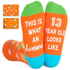 13th Birthday Gifts for 13 Year Old Girl Boy, Teenage Girl Boy Gifts for 13 Year Olds, Happy 13th Birthday Socks for Teens