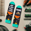 Train Gifts For Boys Kids Train Enthusiasts Lovers, Train Collector Gifts Railroad Gifts, Funny Train Railroad Socks For Boys Kids Stocking Stuffers