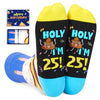 25th Birthday Gifts for Her Him, Gifts for 25 Year Old Women Men, Best Cool 25th Birthday Gifts Socks for Male Female