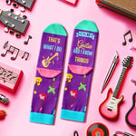 Cool Guitar Gifts for Men Unique, Funny Socks Guitar Lovers Gifts, Heavy Metal Gifts Music Gifts for Bass Guitar Players Teachers