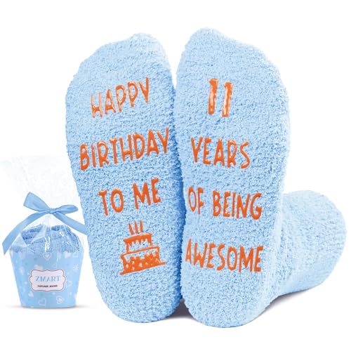 11th Birthday Gift Ideas Socks - Presents for 11 Year Old Girls Boys, Eleven Year Old Gifts for Kids Age 11