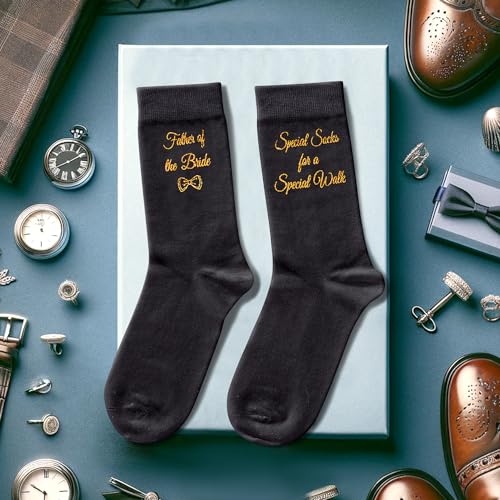 Father of The Bride Gifts, Gifts for Father in Law, Father of The Bride Socks Special Socks for a Special Walk