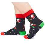 Christmas Gifts Stocking Socks for Kids - Santa Socks Xmas Stocking Stuffers for Kids Age 10-12