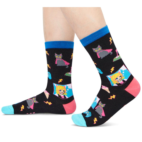 Anime Gifts for Women Teen Girls Anime Lovers, Anime Socks for Girls Anime Stuff Anime Merch