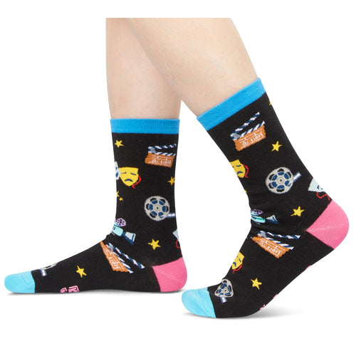 Theater Gifts for Women Girls Acting Gifts，Drama Gifts for Theatre Lovers, Funny Theater Socks