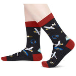 Pilot Gifts Air Traffic Controller Gifts - Airplane Gifts, Pilot Socks For Men Airplane Socks