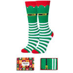 Christmas Gifts Stocking Socks For Girl Boy- Little Elf Socks Xmas Stocking Stuffers 7-9 Years