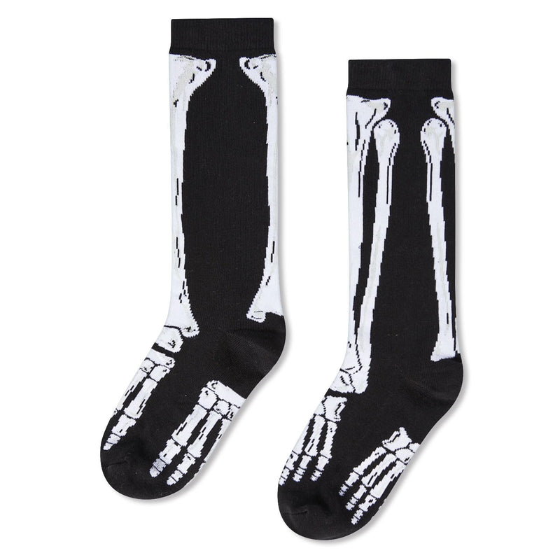 Halloween Socks Spooky Gifts For Boys Girls - Halloween Gifts for Kids 10-12 Years Old Boys Girls Knee Skeleton Socks