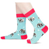 HAPPYPOP Elephant Gift Ideas for Women Girls - Funny Elephant Socks, Elephant Stuff Christmas Stocking Stuffers for Teens, Animal Socks