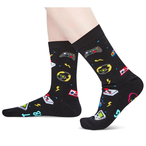 Gamer Gifts Teen Boys Men - Novelty Gamer Socks For Teen Boys, Gaming Gamer Gifts Video Game Socks