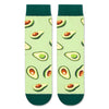 Funny Avocado Gifts for Boys Girls - Novelty Avocado Socks, Fruit Socks for Avocado Lovers, Fun Socks for Kids Teen Boys 7-9 Years, Green