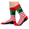 Christmas Gifts Stocking Socks for Women Men - Elf Gifts Little Elf Socks for Mom Dad, Xmas Stocking Stuffers