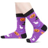 Halloween Socks Spooky Gifts For Men Women - Halloween Gifts Horror Gifts Halloween Pumpkin Horror Socks Pack