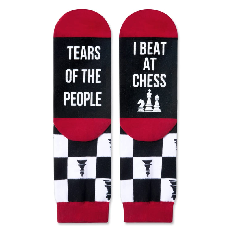 Best Gifts For Chess Lovers; Chess Gifts, Gifts For Chess Players, Novelty Chess Socks Men Funny Socks For Men Women