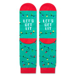 Funny Christmas Socks for Boys Girls, Holiday Socks Light Up Socks for Kids, Stocking Stuffers for Kids Christmas Stocking Stuffers