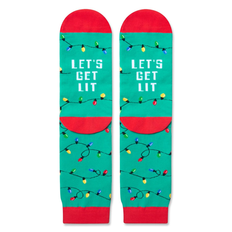 Funny Christmas Socks for Boys Girls, Holiday Socks Light Up Socks for Kids, Stocking Stuffers for Kids Christmas Stocking Stuffers