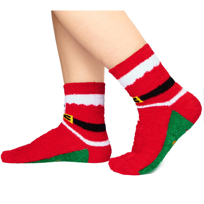 Christmas Stocking Socks for Boys Girls - Xmas Stocking Stuffers for Little Kids, Santa Gifts for 7-9 Years Kids With Greeting Card