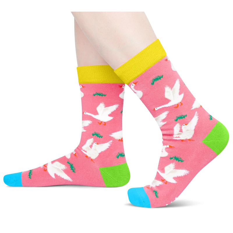 Goose Gifts for Goose Lovers - Funny Goose Socks for Women, Funny Goose Gifts for Teen Girls