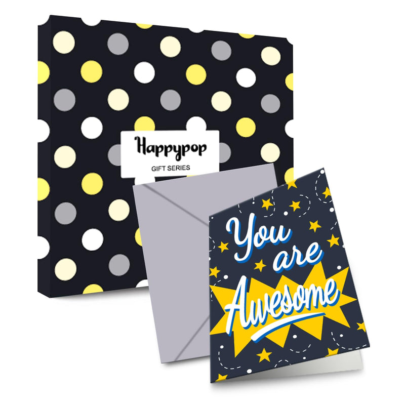 10 Year Old Birthday Gifts Ideas for Boys - Socks for Kids Age 10, 2014 Birthday Gifts for Tween Boys Girls, Happy Birthday Gift Box with Greeting Card