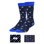 Men funny math socks, ideal for male math teachers, science teachers, math lovers, college and high school students, physicists, mathematicians, accountants, and actuaries.