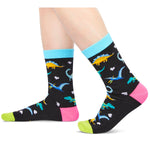 Unique Dinosaur Gifts For Adults Dinosaur Stuff Women, Funny Dinosaur Socks For Women Dino Socks