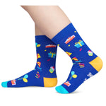 8th Birthday Gifts Ideas Socks - Gifts for Eight Year Old Girls Boys, Gifts for Girls Boys Age 8, Presents for 8 Year Olds 2 Pack