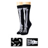 Halloween Gifts Ideas for Kids - Halloween Socks Spooky Gifts for Boys Girls, Knee Skeleton Socks for Kids Horror Socks