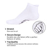 HAPPYPOP Funny Socks for Men Women - Crazy Gifts Novelty Socks Sarcastic Gifts Middle Finger Gifts White