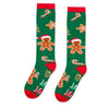 Christmas Gifts Stocking Socks for Kids - Secret Santa Knee Socks Gingerbread Snowman Socks 4-6 Years