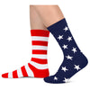 Patriots Gifts For Women Men - American Flag Gifts American Gifts Republican Gifts, America Flag Socks USA Socks 4Th Of July Socks