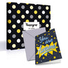 HAPPYPOP 10 Year Old Birthday Gifts Ideas for Men - Socks for 90 Year Old Elderly, 1935 Birthday Gifts for Men Women, Birthday Gift Box with Greeting Card