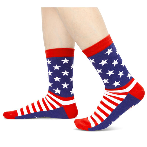 American Flag Gifts Patriots Gifts History Gifts For Men Women, We The People Patriotic Socks America Flag Socks Patriots Socks USA Socks