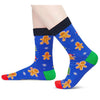 Christmas Gifts Xmas Socks Men Women - Gingerbread Socks Cookies Gifts Gingerbread Stocking