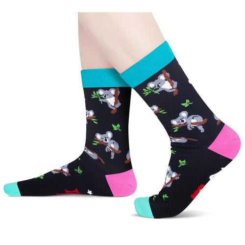 Funny Koala Gifts for Boys - Koala Socks for Girls, Funny Socks for Womem Men, Crazy Socks for Male Female