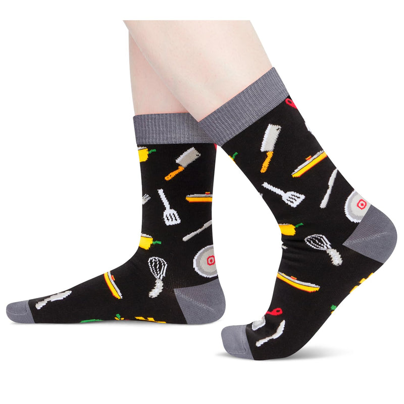 Chef Gifts for Men Women Baker, Cooking Gifts Baking Gifts, Pastry Gifts For Baker, Unisex Chef Socks Cooking Socks Baking Socks