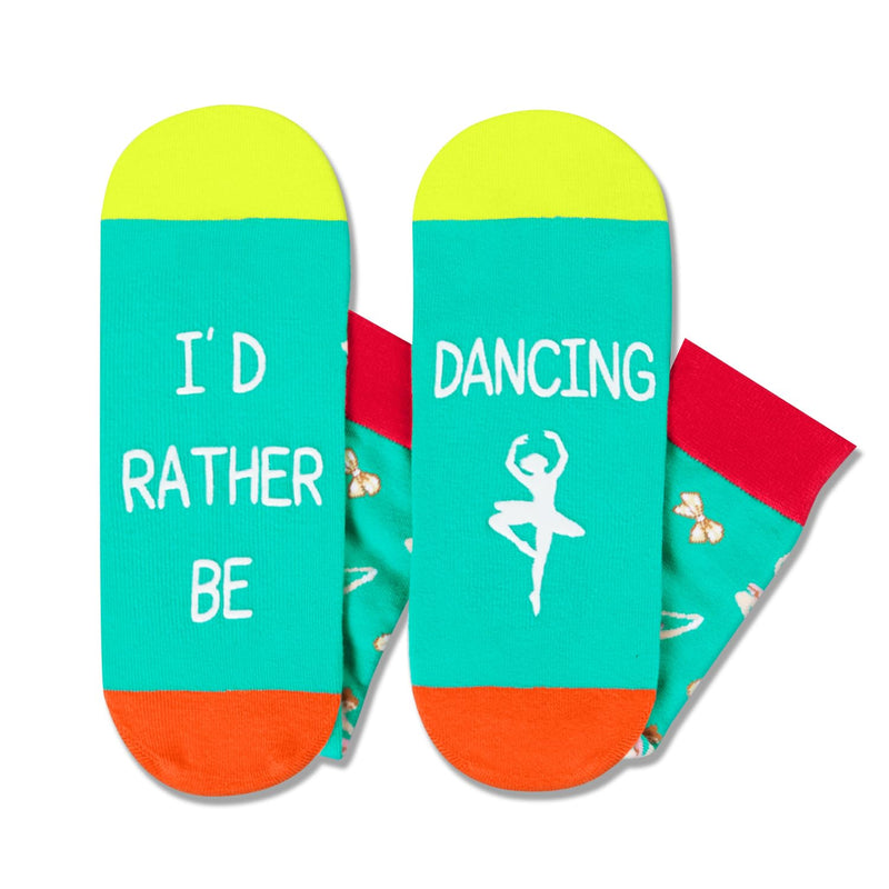 HAPPYPOP Gifts For Kids Boys Girls - Basketball Baseball Hockey Football Softball Gifts, Skater Ballerina Socks