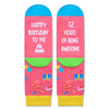 12th Birthday Gifts Ideas Socks - Gifts for 12 Year Old Tween Girls Boys, Gift for Preteen Girls Boys Age 12, Presents for 12 Year Olds 2 Pack